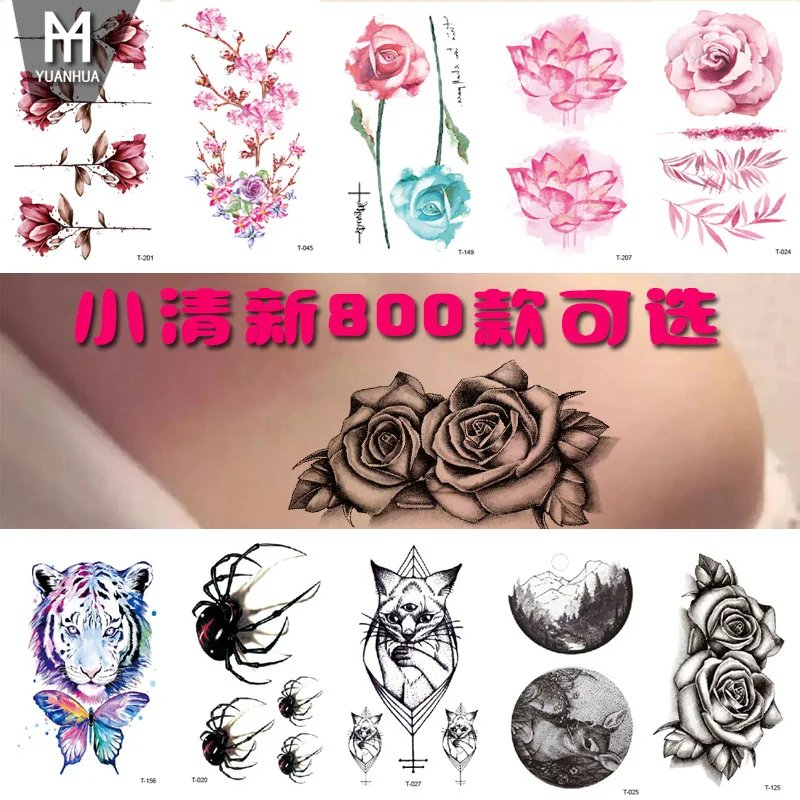 custom design print The text Electrocardiogram (ecg) The scar stickers Manufacturer of spot Waterproof tattoo tape