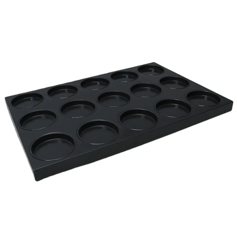 Wholesale factory price nonstick pan Bakery hamburger bread tray baking pan toaster aluminium tray for oven