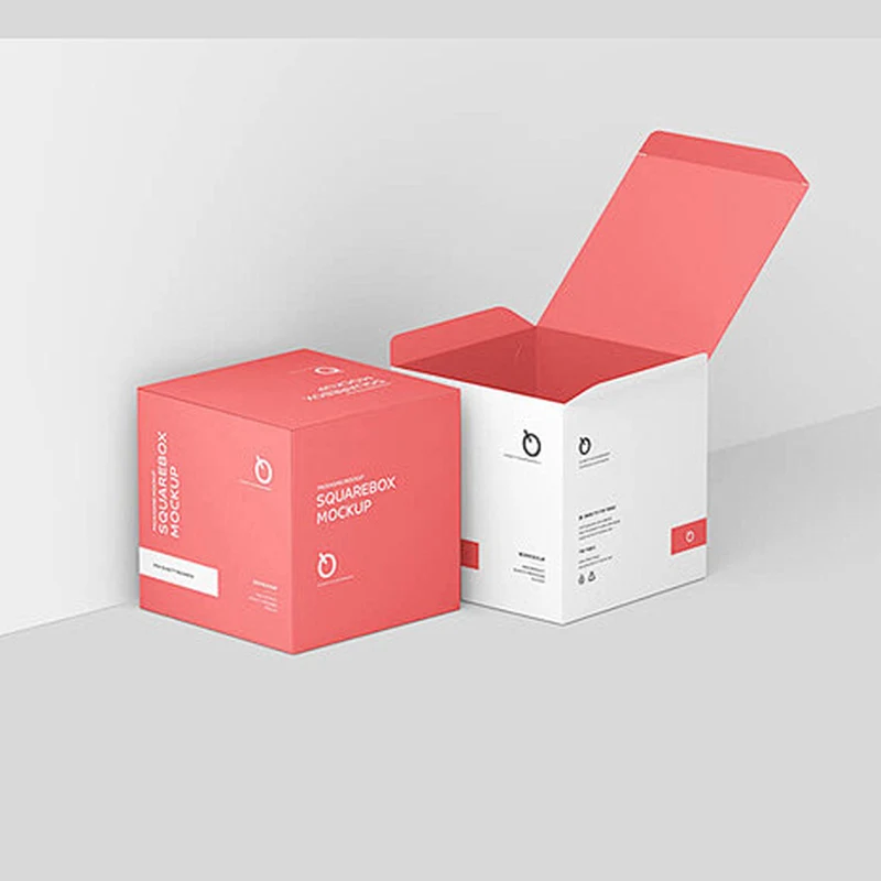 Low Moq Free Sample Skin Care Box Cosmetic Mock up box Packaging Wholesale Card Paper Packaging Boxes for small business