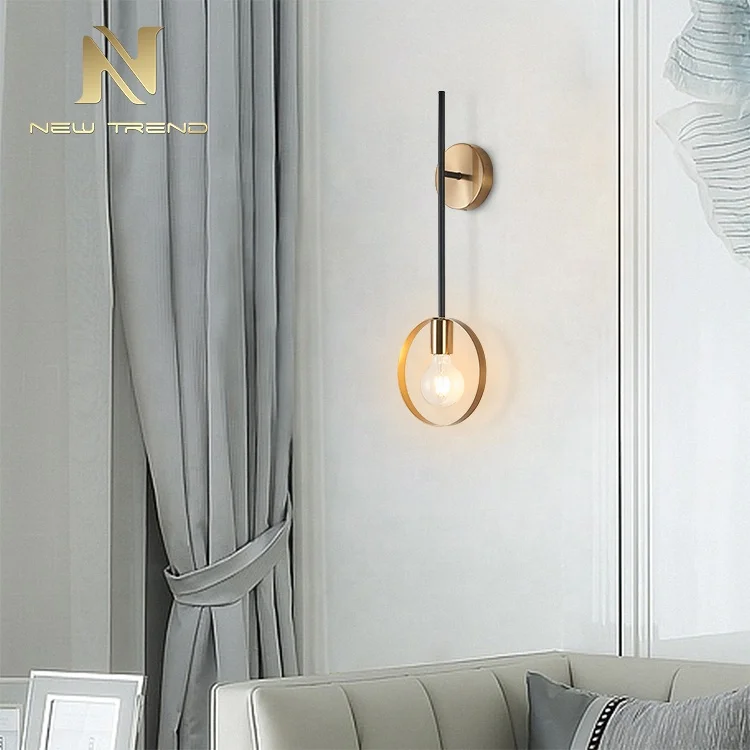 Light Fixture Modern Style indoor Wall Mounted E26 Decorative Led Wall Lamp