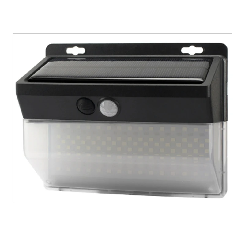 206 led modern compound front wall solar outdoor lighting sensor light commercial