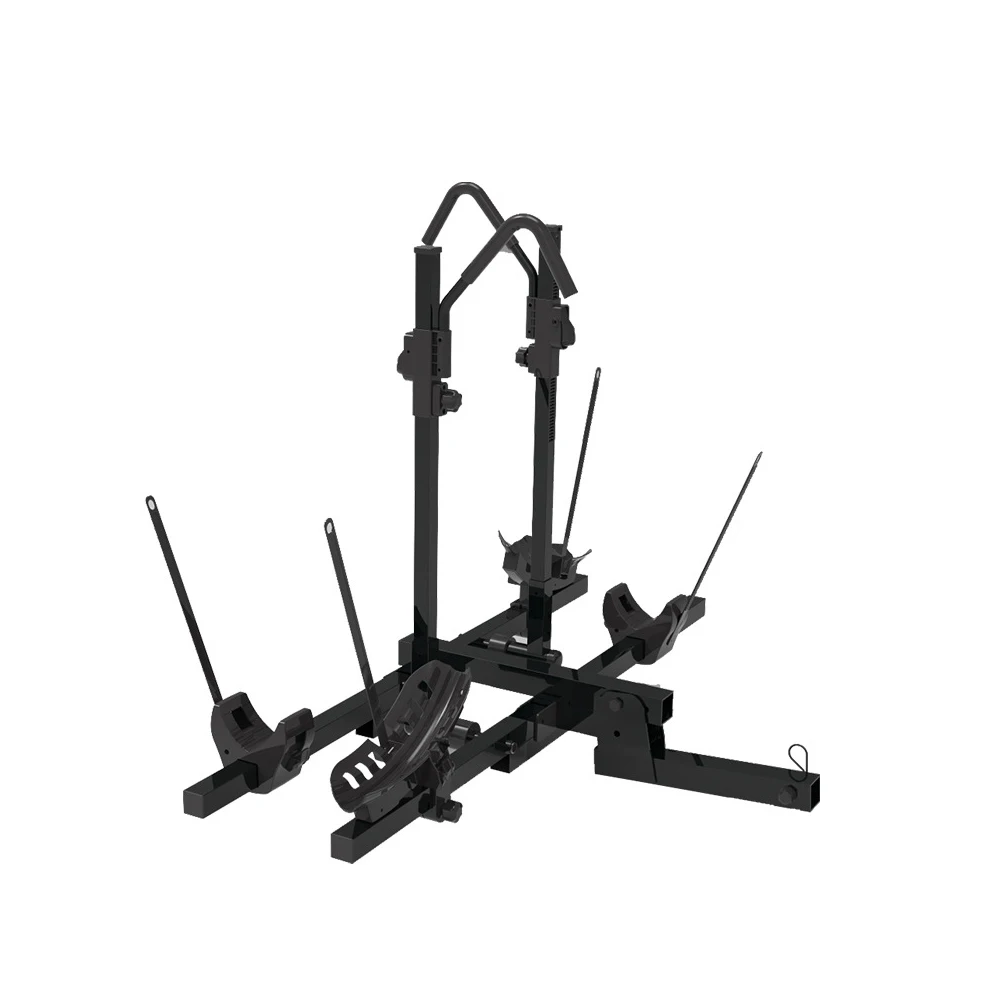 Folding Platform Bikes  Style Bike Rack Hitch Mounted Bicycle Car Rack Carrier for SUV