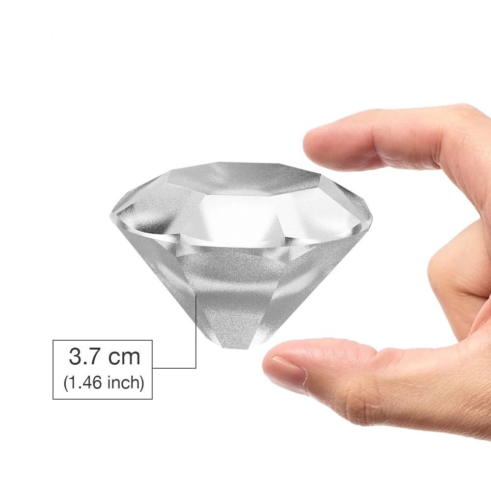  Reusable and BPA Free Diamond Silicone Ice Cube Mold 4 Cavity Large Sphere Whiskey Tray with