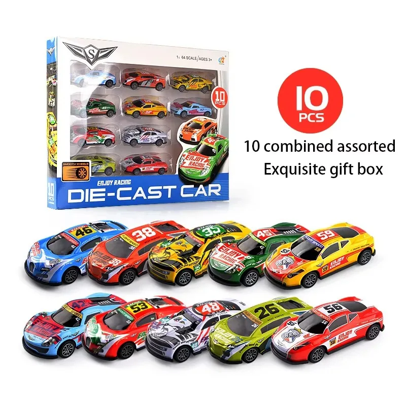 Clear Stock RTS Wholesale 1:32 Mini Alloy cars Vehicle Diecast Model Truck Pull Back Metal Diecast Truck toys for kids