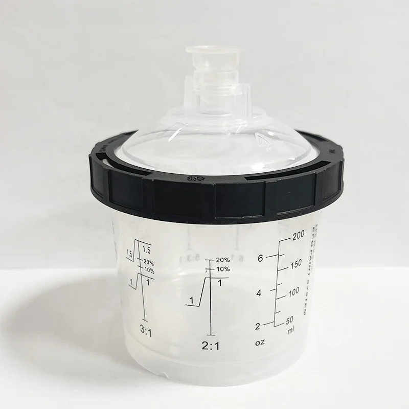 Disposable spray gun cups Car Paint Tools plastic automatic mixing cups