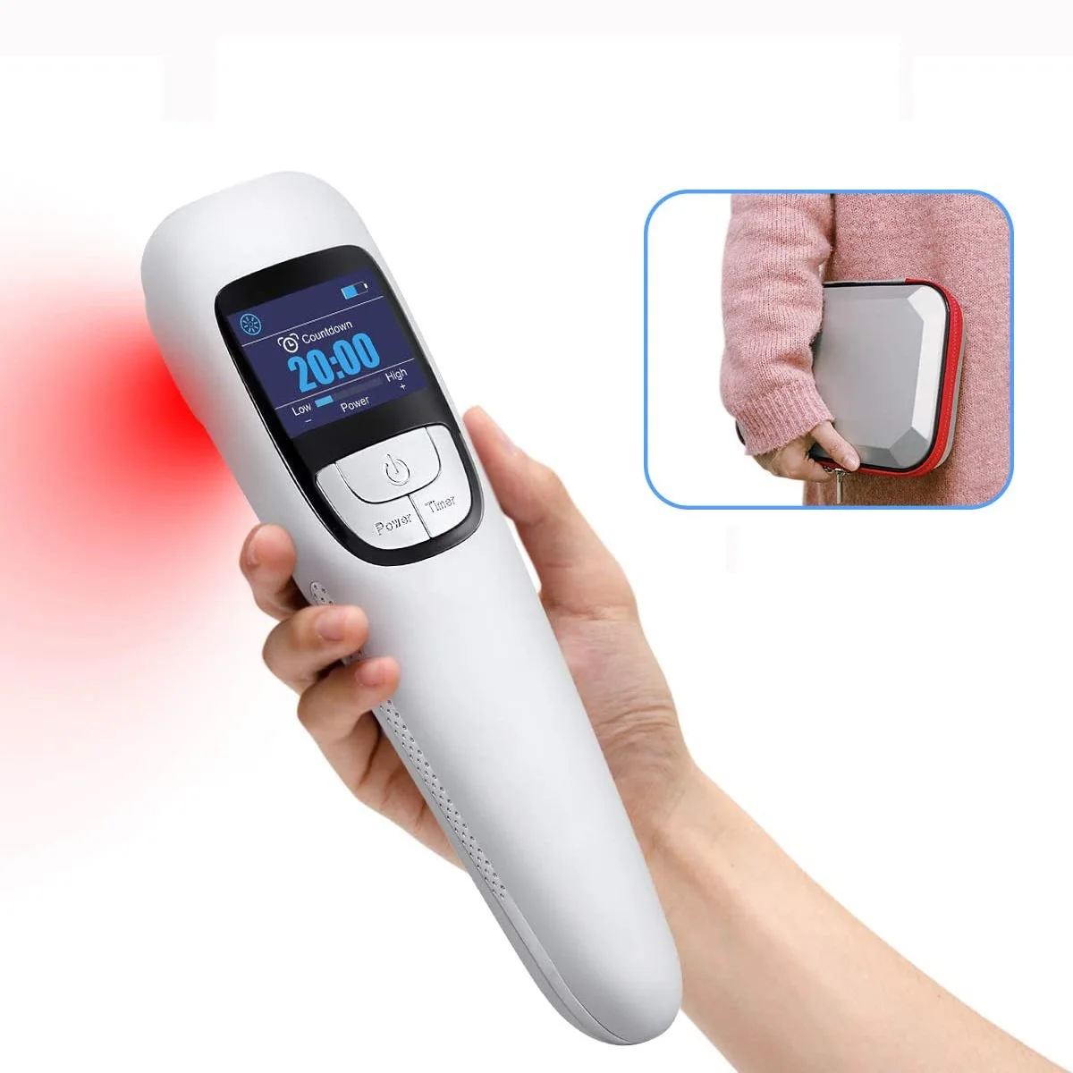 Infrared Therapy Instrument Lamp Physiotherapy Device 650nm 808nm Near Infrared Red Light Therapy For Joint Pain Relief