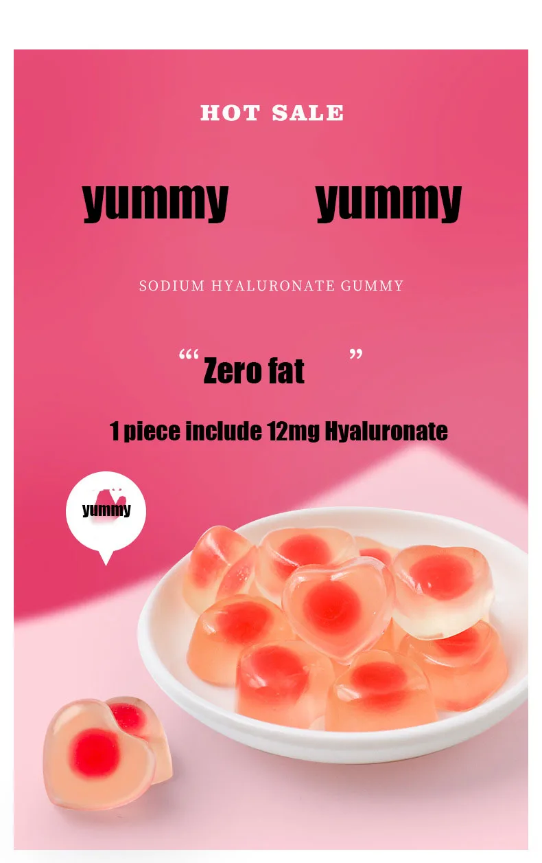 healthcare supplement y-aminobutyric acid GUMMIES and coenzyme Q10 for people
