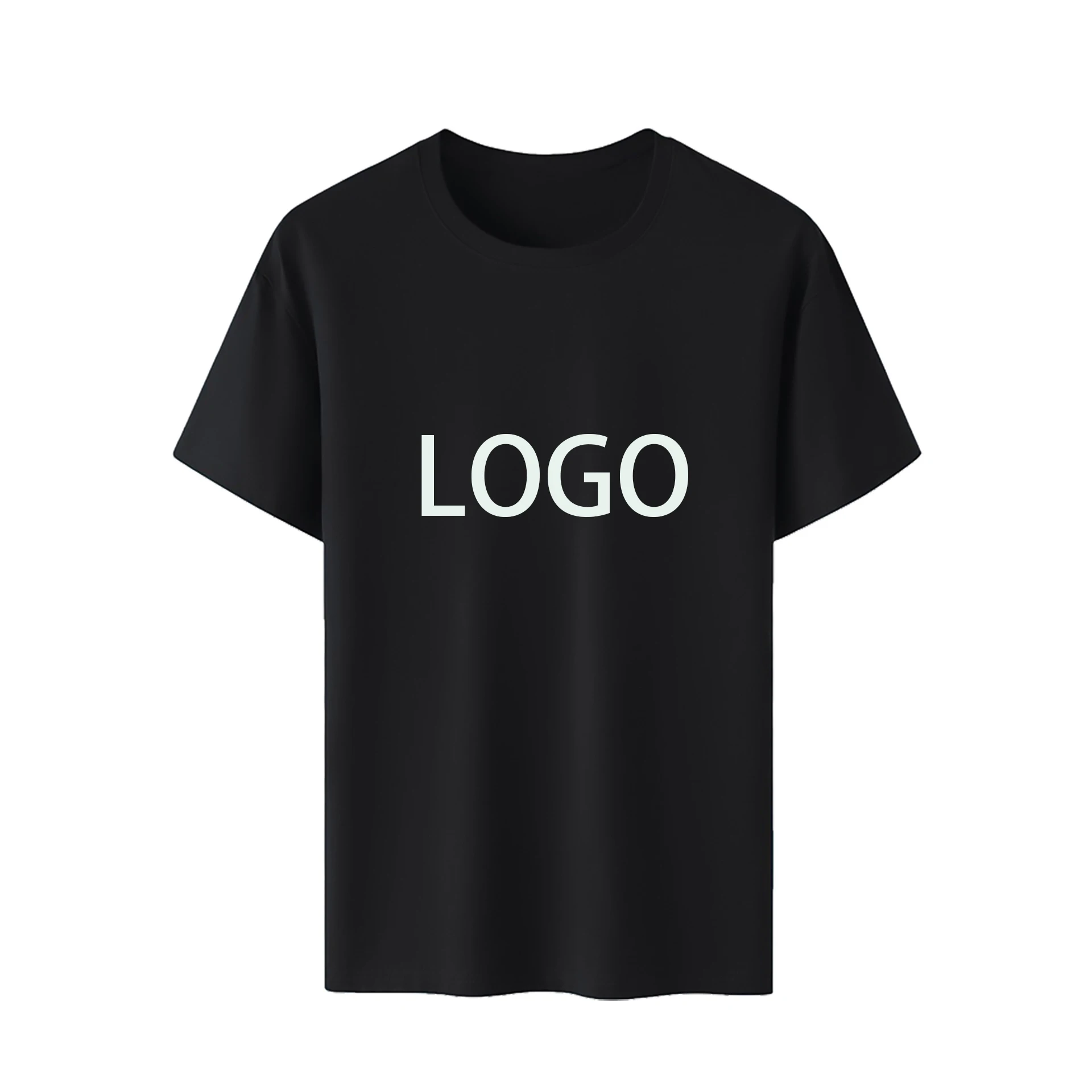 Высокое качество большого размера крутая Молодежная 220 г оптовая продажа Заказные футболки 100% хлопок пустой однотонные мужские футболки больших размеров для футболки