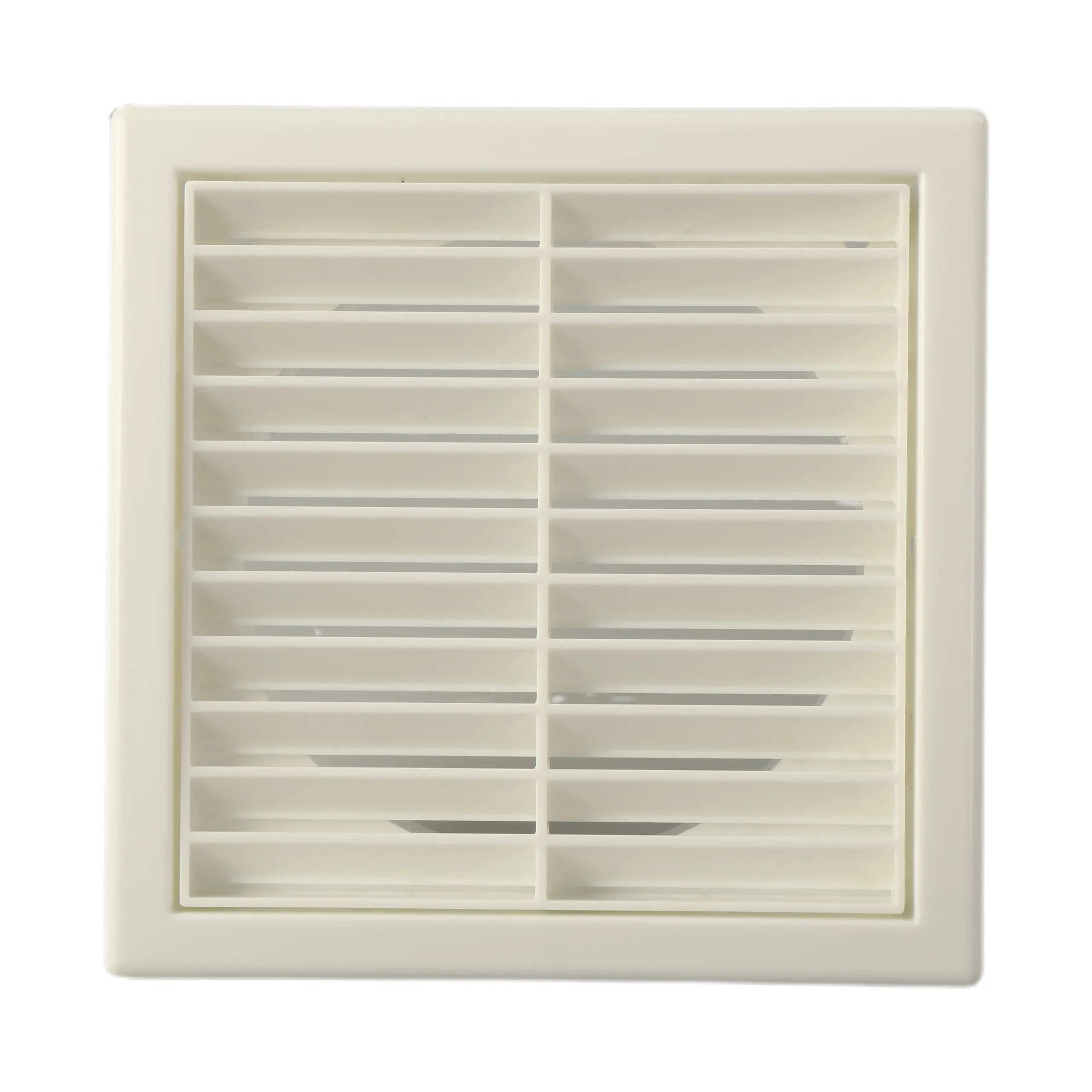 100 125 150mm Ventilation register white Round Ceiling Circular Air Diffuser  Air Grille plastic air vent for External Wall