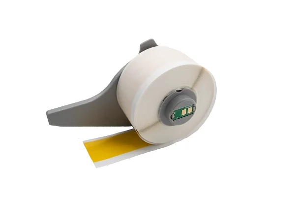Compatible Brady high adhesion vinyl film M71C-2000-595 label cartridge work with BMP71