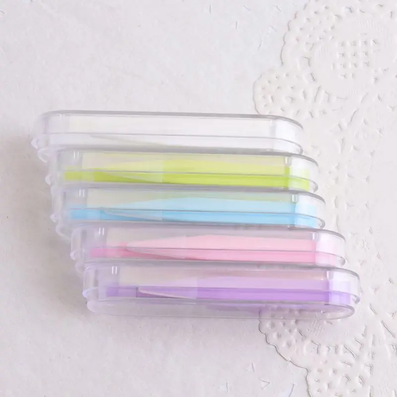 All-in-one Clip Tweezers Suction Stick Set New Contact Lens Box Special Tweezers Set Clip Stick Set Box Cosmetic Partner Boxed