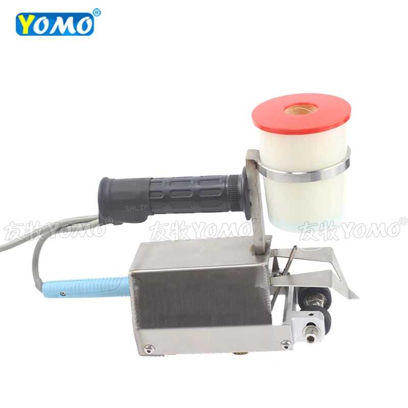 Manufacturer direct woodworking machinery automatic hand-held curve joint agent veneer splicing machine