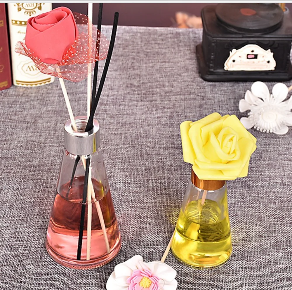 50ML 150ML 200ML wholesale decorative bottle  perfume  glass bottle  fragrance reed diffuser bottles with oil