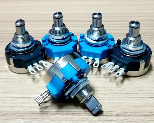 Гитарный переключатель, резистор 25K, регулятор громкости, потенциометр