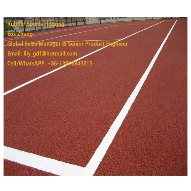 Sharp Price EPDM Rubber Crumb Sports Surfaces