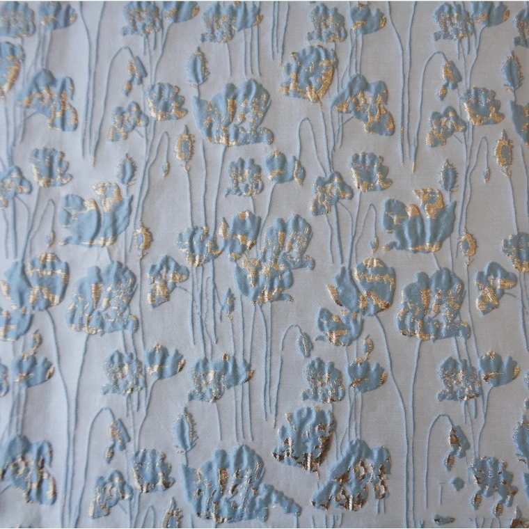 Relief Tulip Yarn-Dyed Jacquard Dress Printed Woven Weddings Lining T-Shirts Apparel Interlining