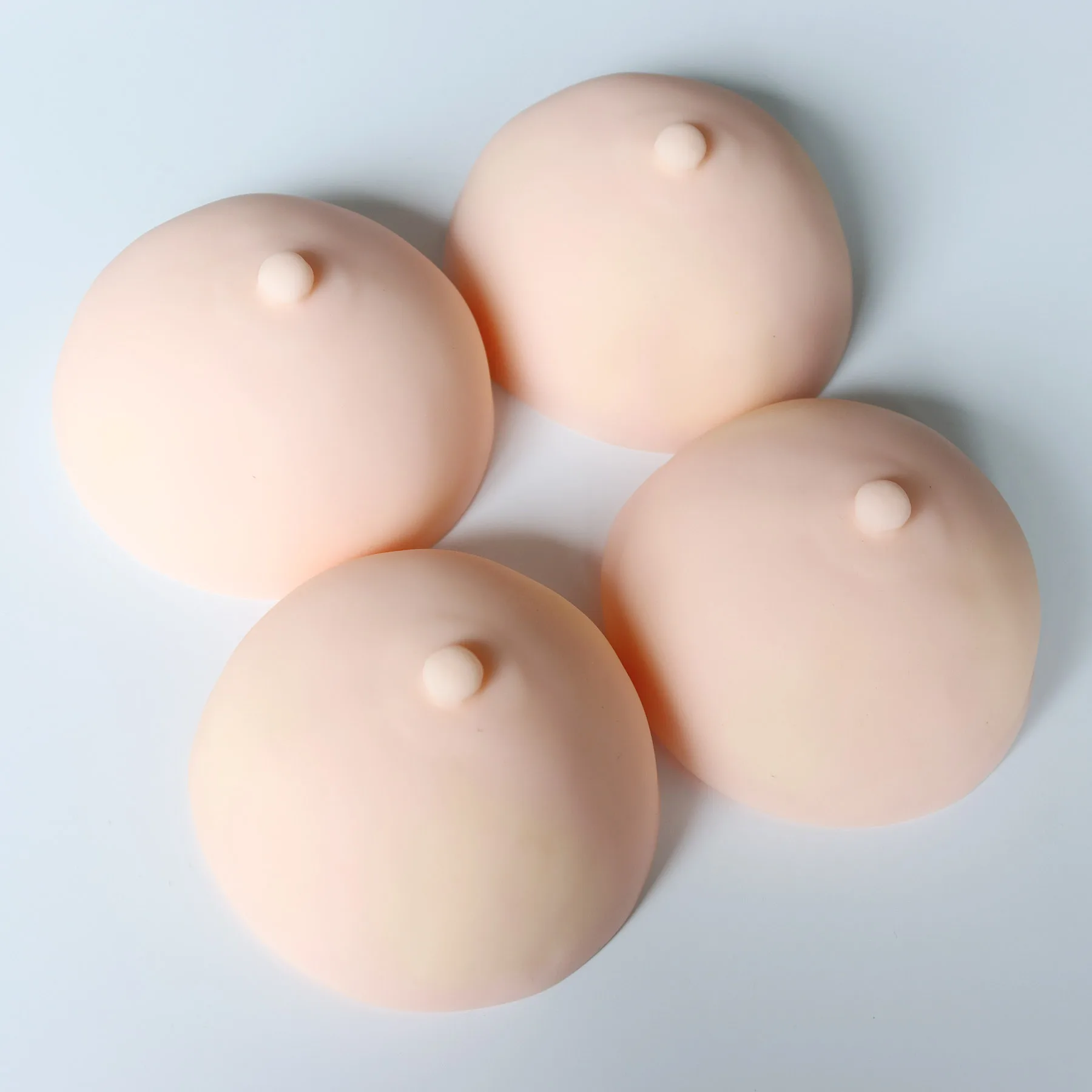 PM Beauty Permanent Makeup Real Skin Feeling 3D Breast practice Chest Massage Silicone Chest Areola Pleural Practice Mould