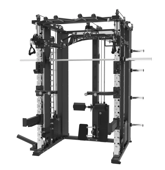 All in one smith machine power rack power cage Smith machine functional trainer
