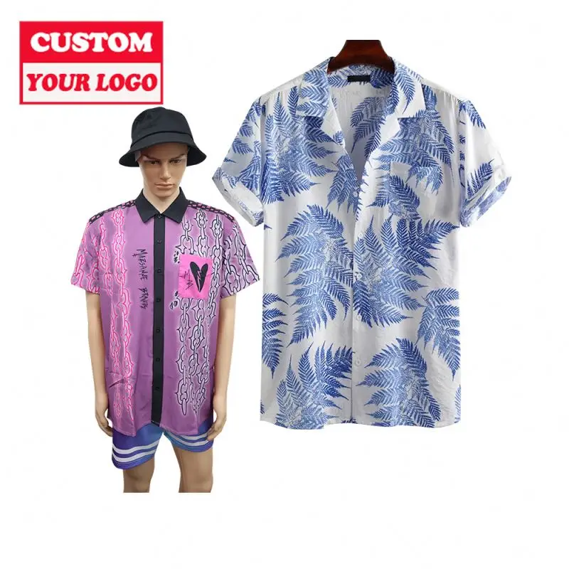 100% Rayon Fabric Hawaii Vintage Polynesian Tribal Fabrics Soft & Breathable Garment Material