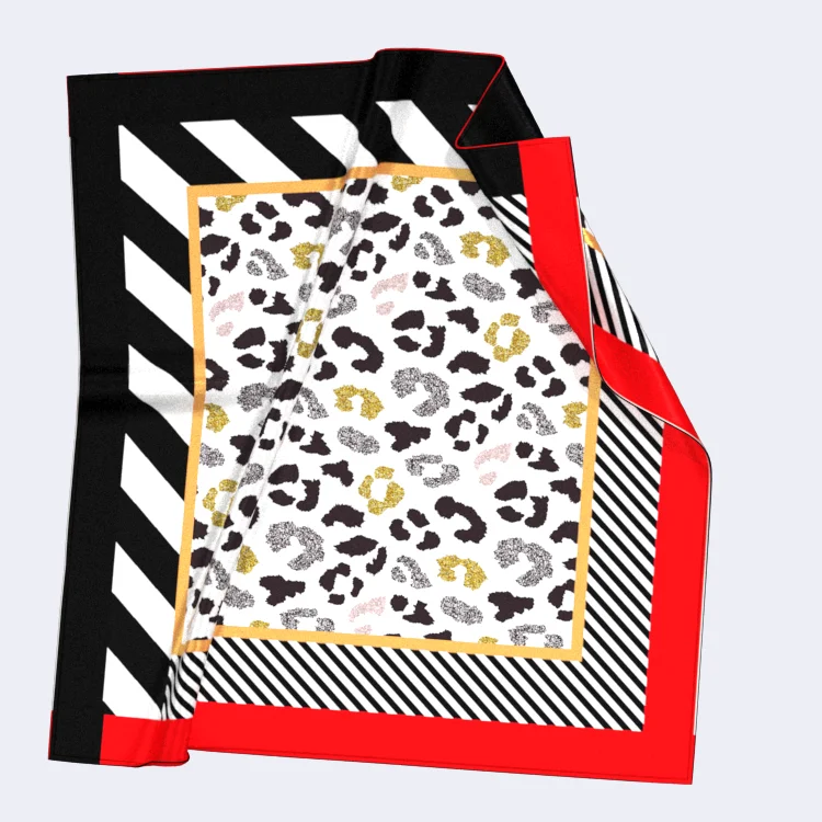 HEFT BOOOGE оптовая продажа 90 см * 90 см тканевый дизайнерский большой квадратный шейный платок 100% шарф из шелка тутового шелкопряда