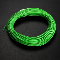 Рыболовная леска для ловли нахлыстом, передняя плавающая леска 3wt 4wt 5wt 6wt 7wt 8wt 9wt, Весенняя зеленая
