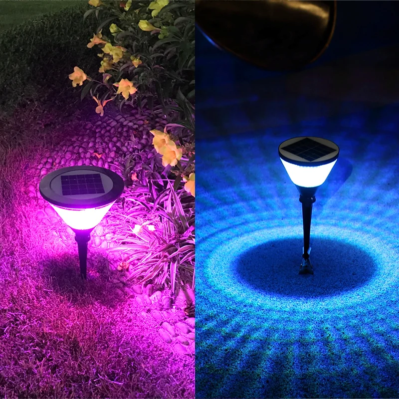 Уличный утопленный напольный светильник светодиодный Rgb кирпичный грунтовый садовый ландшафтный солнечный ступенчатый