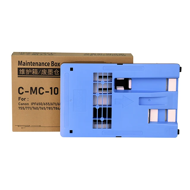 mc10 maintenance box waste ink tank for canon ipf 770 780 680 685 printer maintenance cartridge mc 10