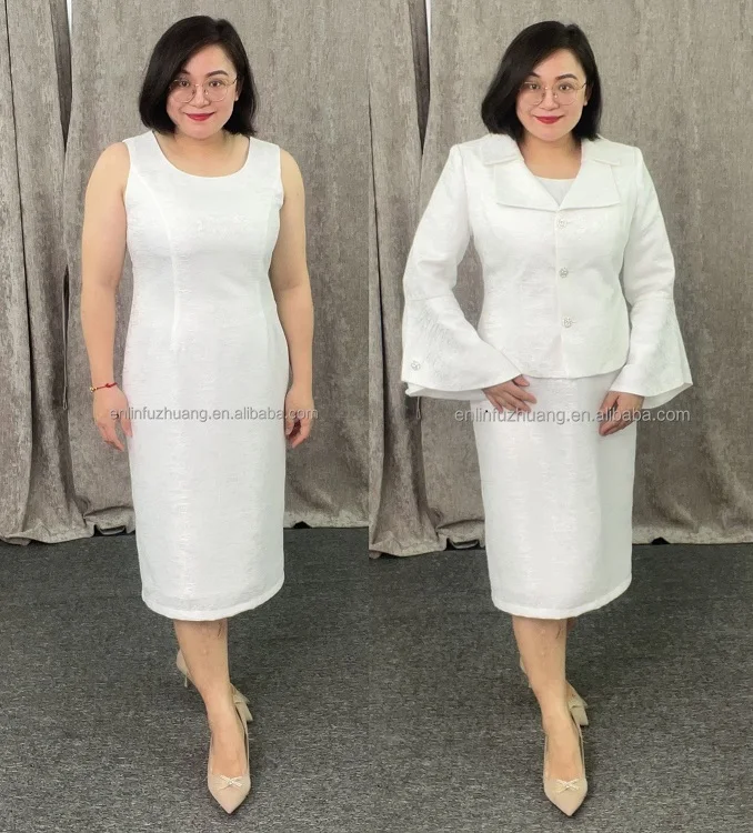 Plus Size Formal Dress for Women White Dress Formal Dress for Women Churches