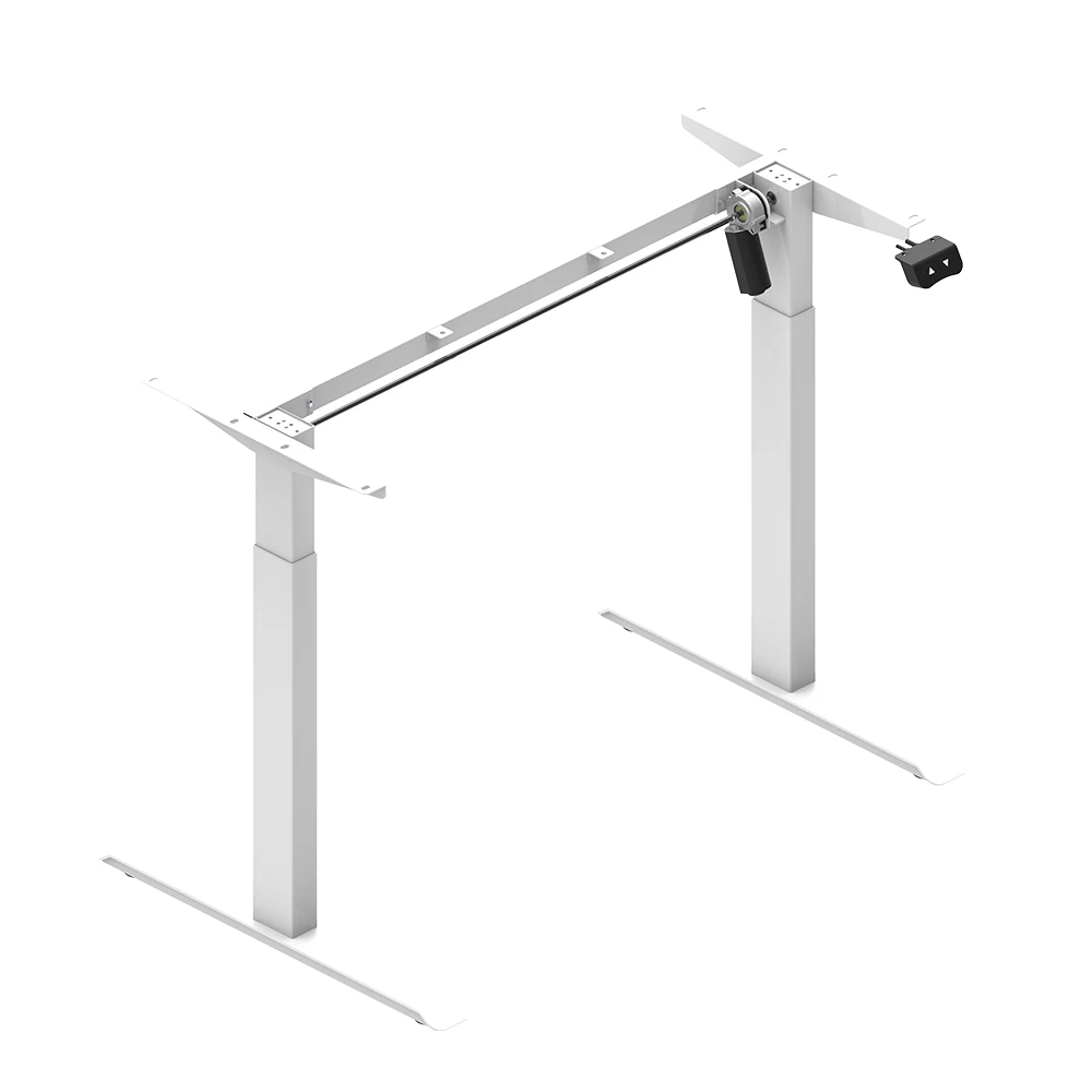 Direct Factory Ergonomic Electric Sit to Stand Desk Single Motor Height Adjustable Standing Office Desk