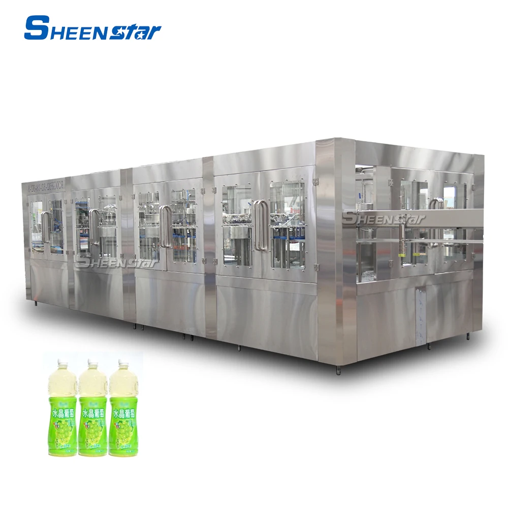 Aloe pulp fruit juice filling and capping machine fruit juice machine