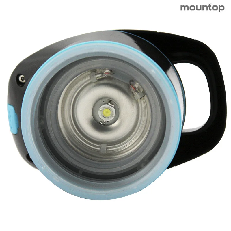 Creative outdoor camping sports water jug Lighting filter creative sterilizing