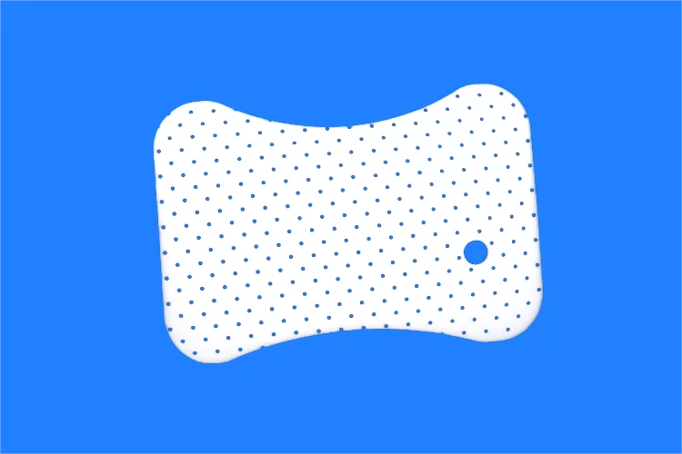 Perforated Thermoplastic Orthopedic Splint for Orthopedic Physiotherapy Hand Wrist Immobilization Bandage Fixation