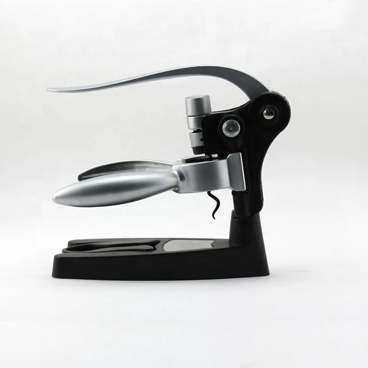 Винтовой штопор открывалка для вина набор с ножом фольги и дополнительной спиралью