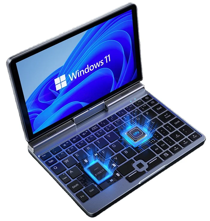Touch Screen Laptop 8inch mini pocket laptop with DDR5 12GB Brand New Small Laptops for business