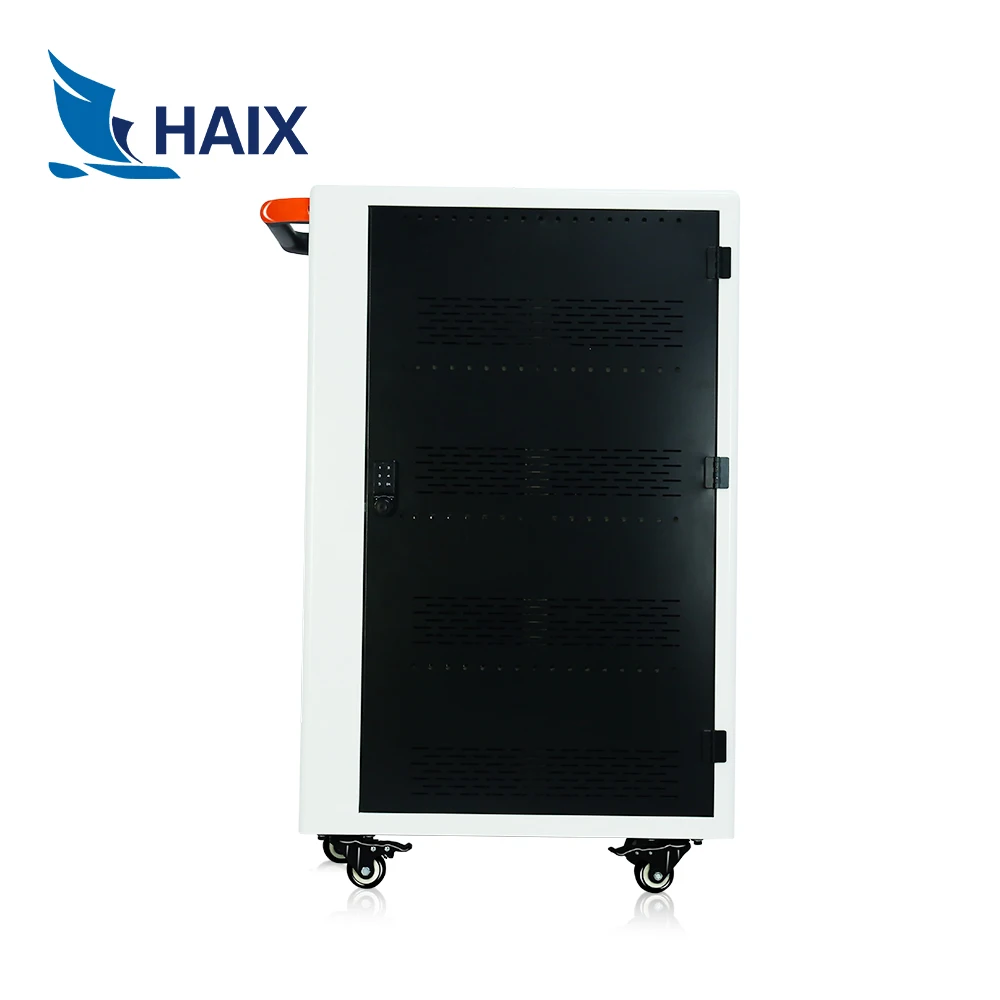 Educational Equipment Mechanical Three Point Lock Charging Cart Focused Quality And Personal Safety For Tablet