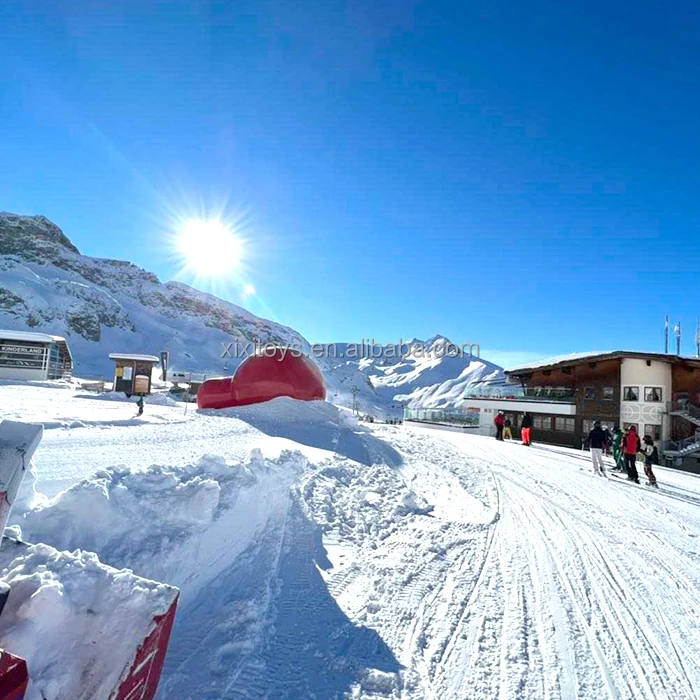 Dia 3m PVC Iglu Former Inflatable Ice Igloo Mould Dome Airtight Inflatable Snow Igloo Marker