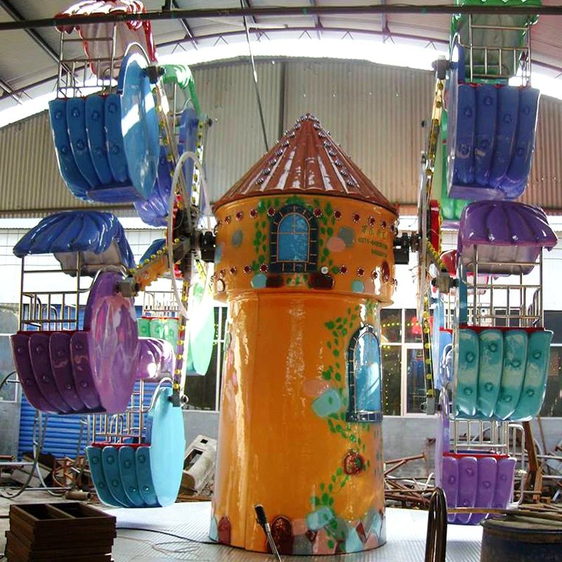 city park amusement rides double sided mini ferris wheel ride for sale