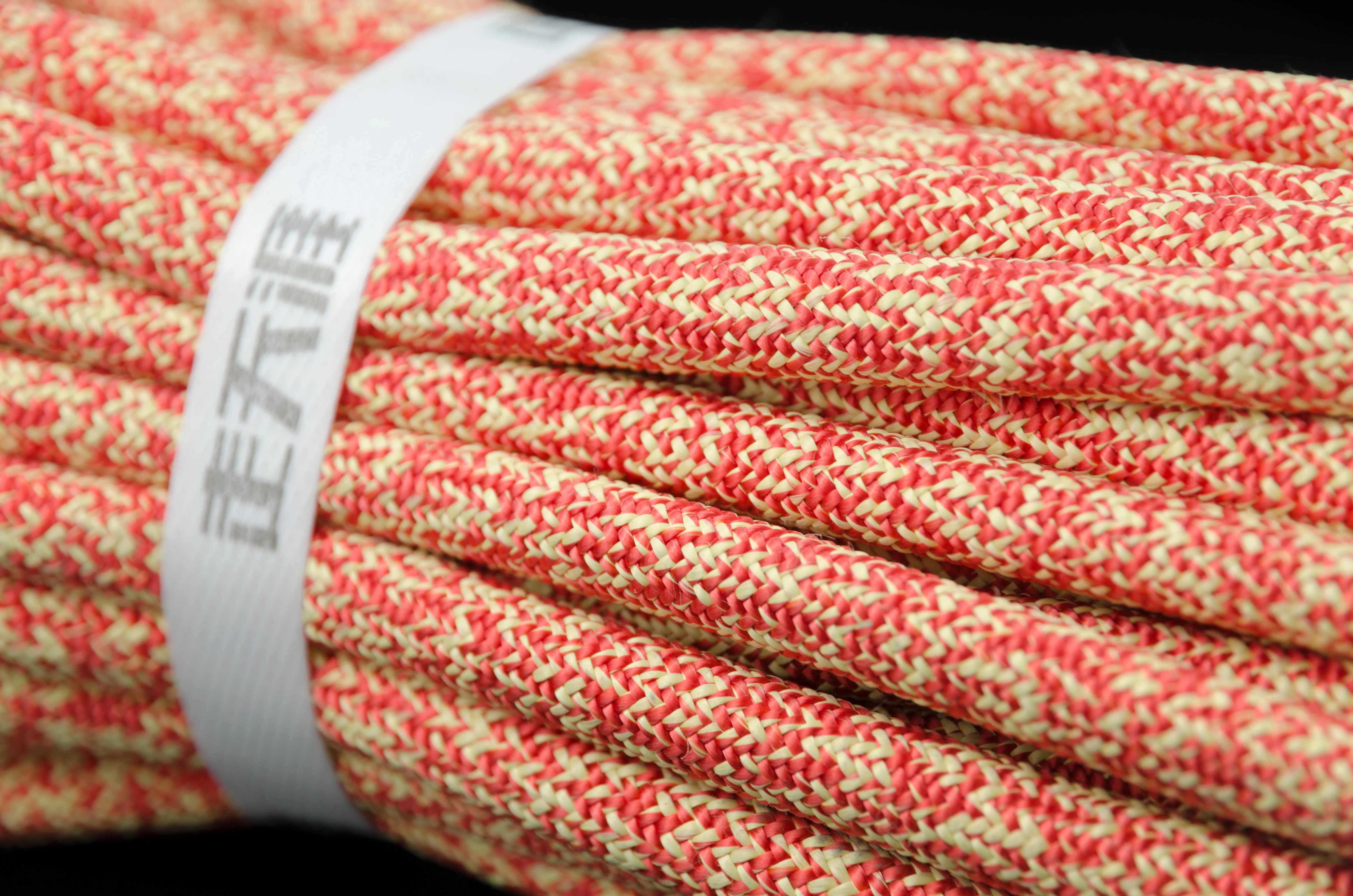 top quality rock climbing  static nylon rope safety rope 8mm Yachting Rope