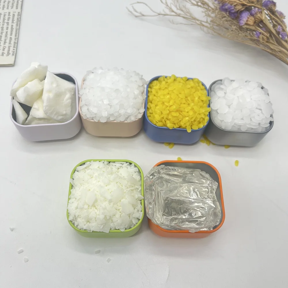 Wholesale Natural Soya Wax  Pafarrin Wax Beeswax Palm Wax Ready To Ship