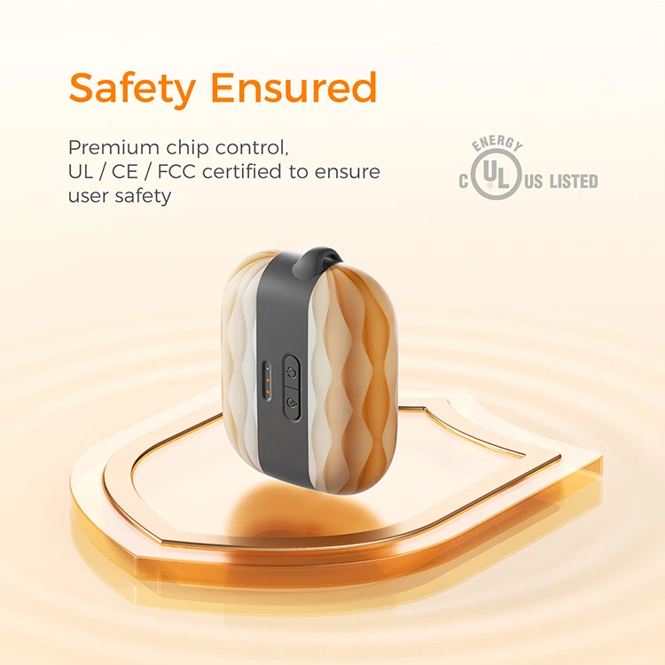 3 Levels Heating 70g Portable Electric Handwarmers Keep Warm Gifts Hand Warmers Rechargeable