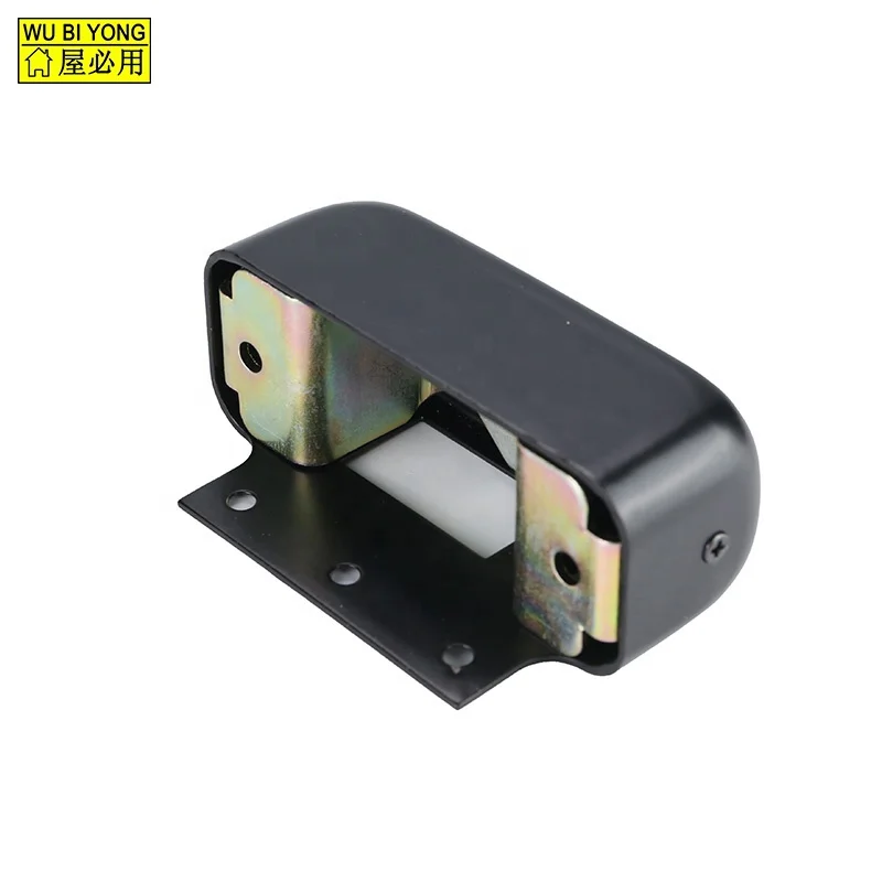 Popular Product 12V DC Electric Door Lock Spray Painting Black Electric Rim Lock