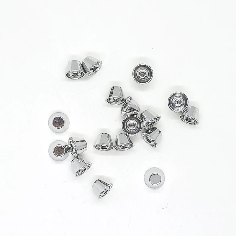 Rock Punk Spikes Style Leather Jacket Decoration Studs Bucket Shape Metal Rivet for Shoes Dog Collar