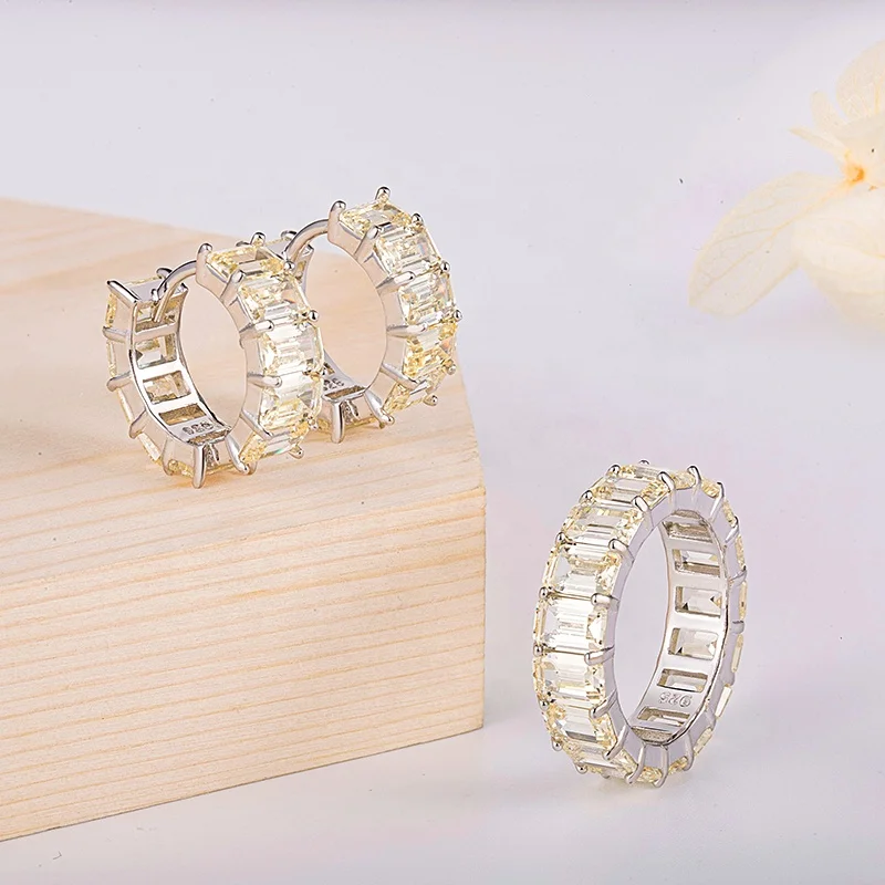 fashion Indian African luxury 925 sterling silver jewelry bridal wedding fine jewelry sets for women