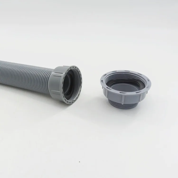 Plastic drainpipe Kitchen bathroom sink Sewer drain hose Expansion pipe