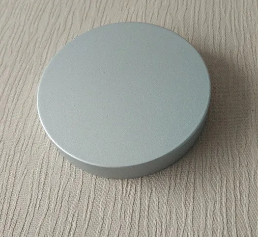 Aluminum mini cabinet Door Knob Round door knob Dia=59mm Thickness 8mm for Glass or Wood Sliding Door