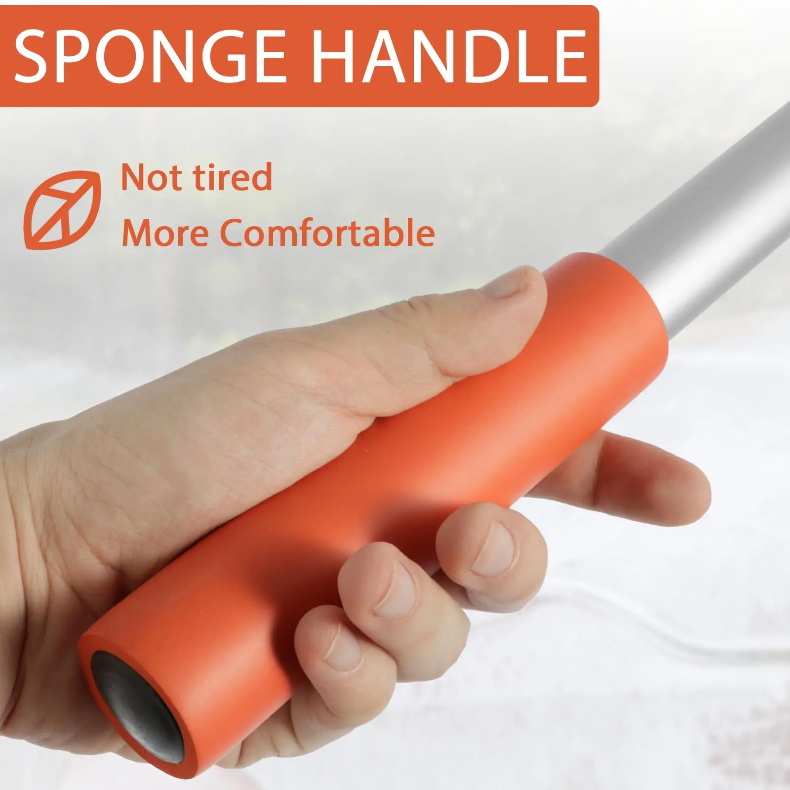 Premium Adjustable Aluminum Car Wash Brush Mop with Durable Rotating Double Brush Head for Efficient Roof and Window Cleaning