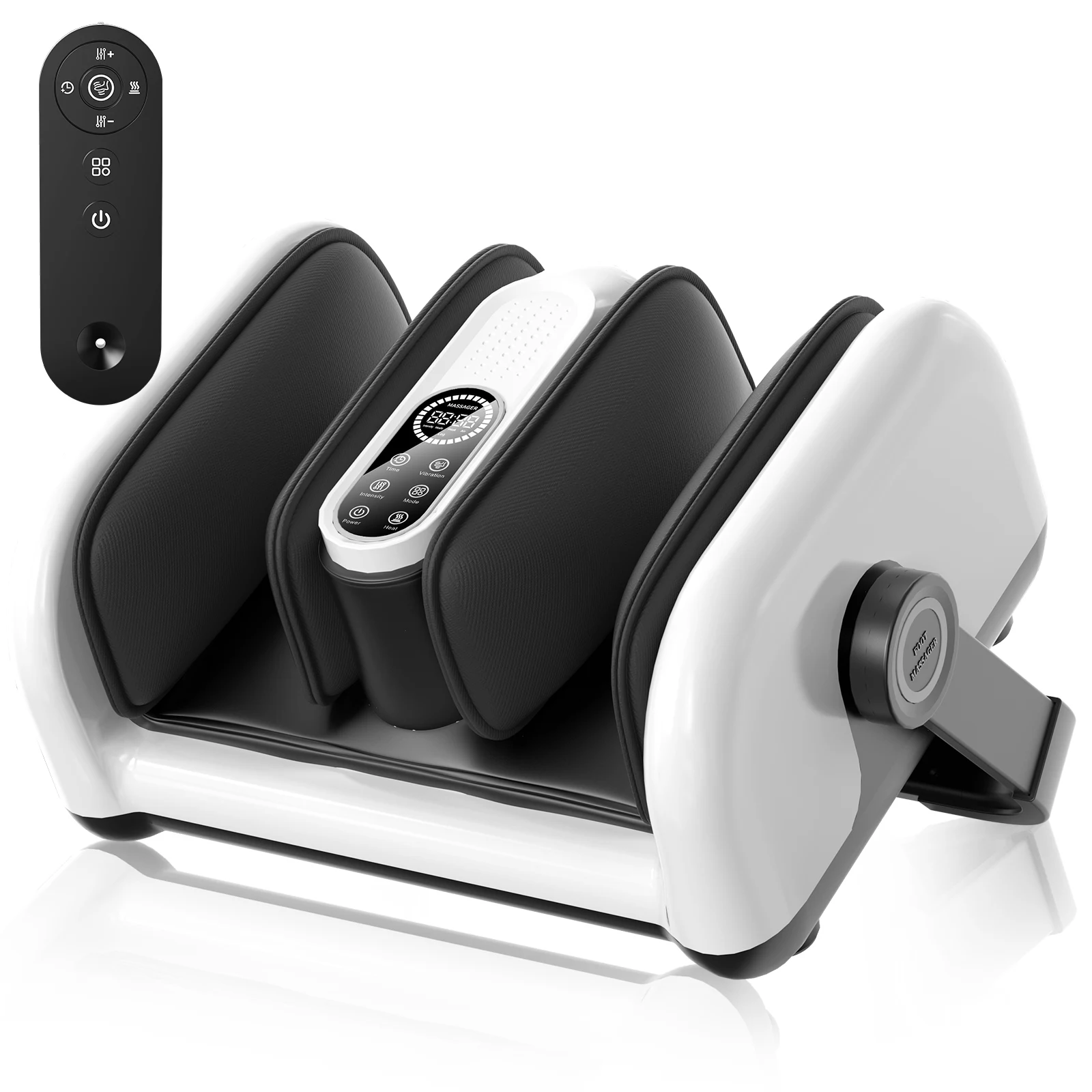 Phennitech 3 in 1 Shiatsu Rolling Air Pressure Foot Massager Machine with Handle, Foot Leg Massager with Heat Calf Massager