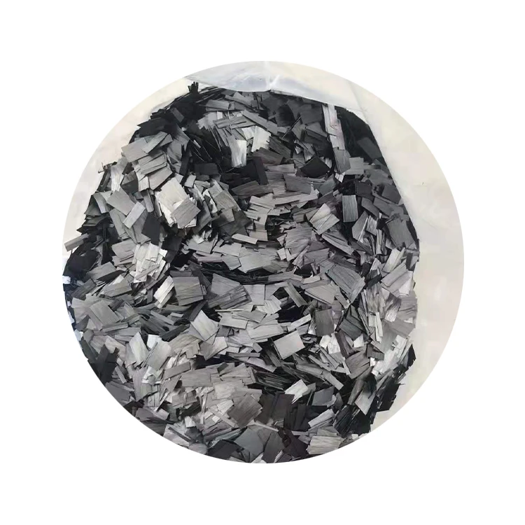 Chopped Carbon Fiber Fabric Carbon Fiber Nickel Fabric  Customized Carbon Fiber Manufacturer