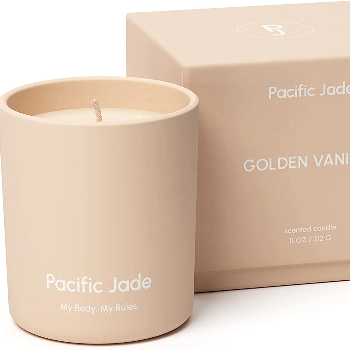 Home Decoration Custom Soy Wax  Cement Scented Candle