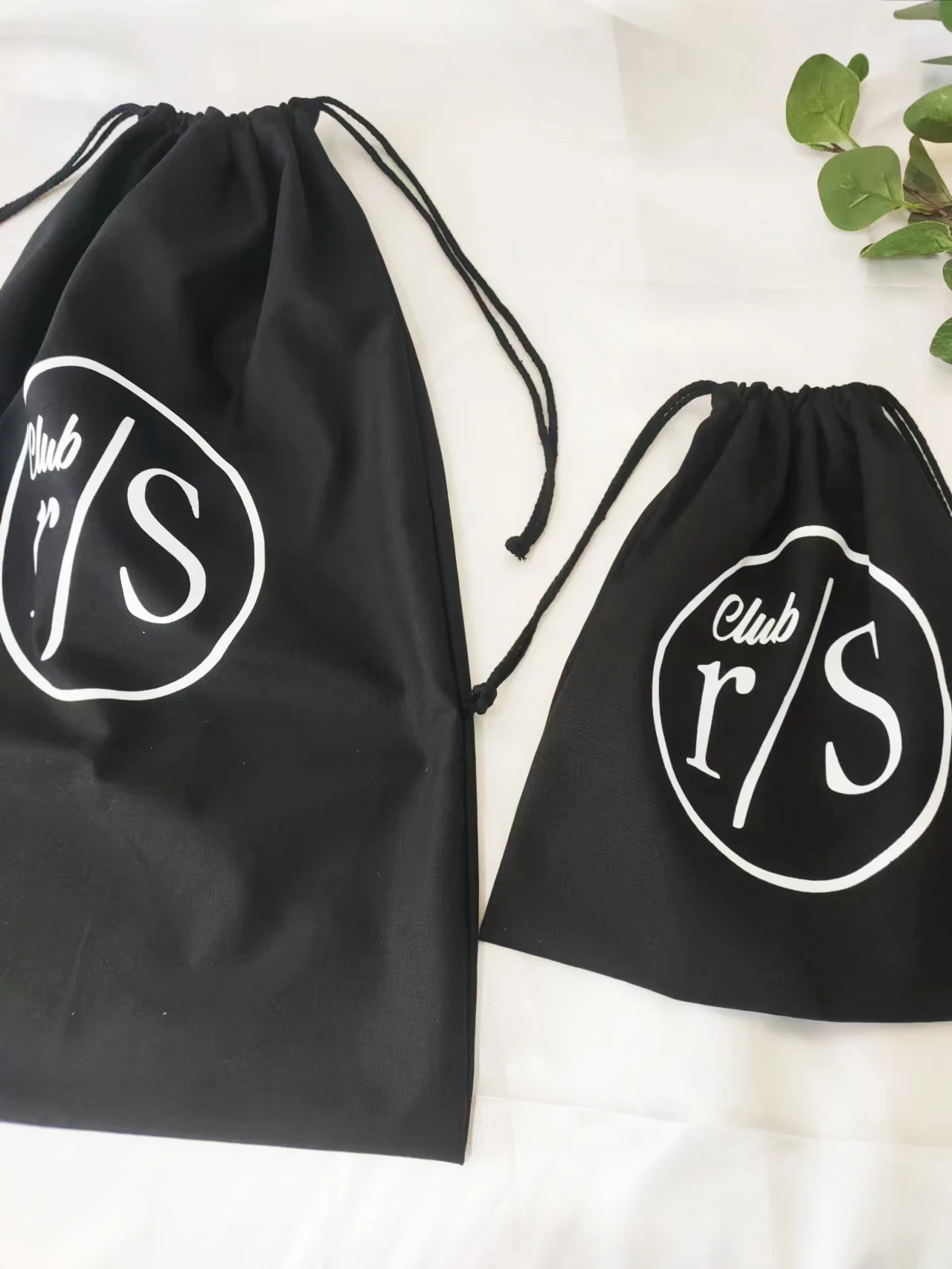 Custom Size Recycled Canvas Eco Friendly Cotton Shoes & Clothing Cotton Drawstring Bags Canvas Drawstring Dust Bag with Logo